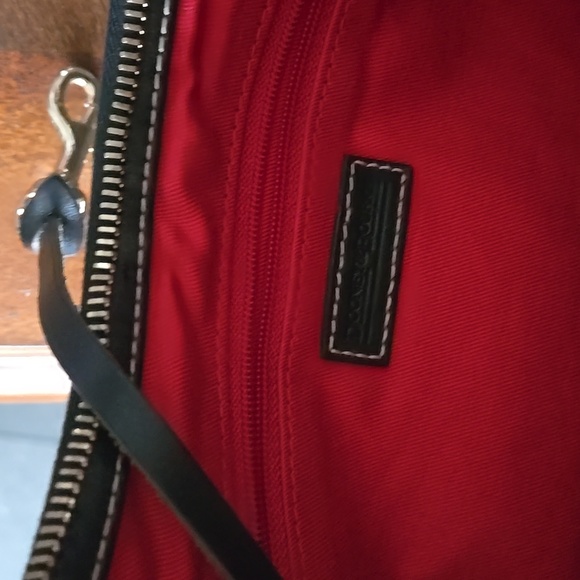 Dooney & Bourke Black and Gray Signature Bag - Picture 4 of 6